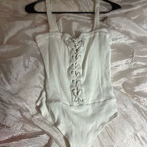 Lace Up Bodysuit